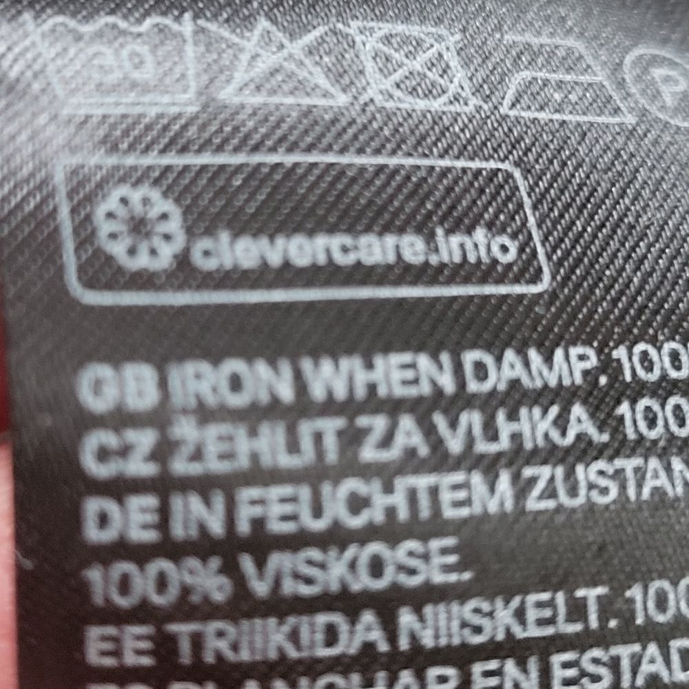 EC H&M PATERN DRESS WITH FRILLS SZ. 8 - Picture 4 of 4